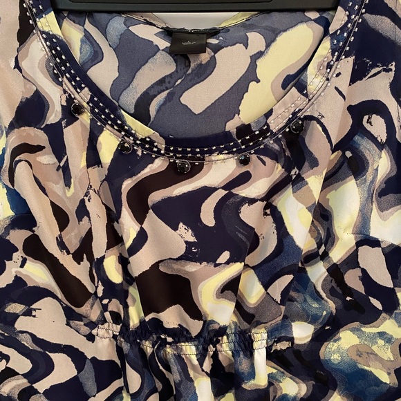 Ann Taylor Navy Sleeveless Top - Picture 7 of 8